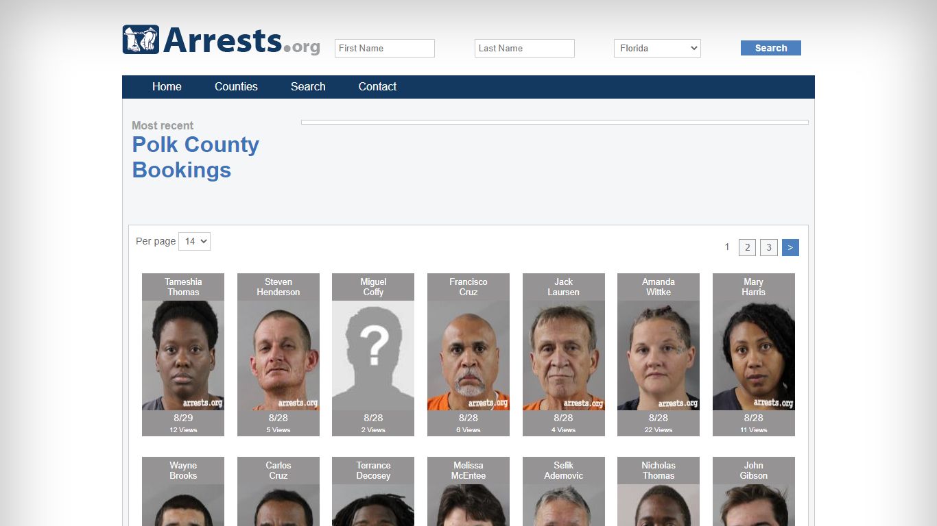 Polk County Arrests and Inmate Search